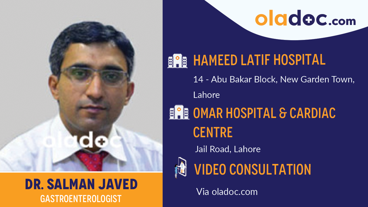 Practice location of  Dr. Salman Javed